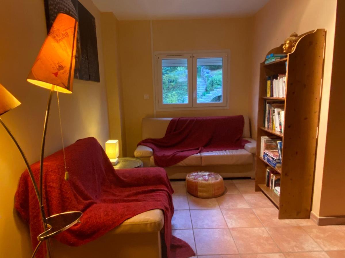 Les Ollieres Sur Eyrieux - La Maison Du Bonheur Exterior foto